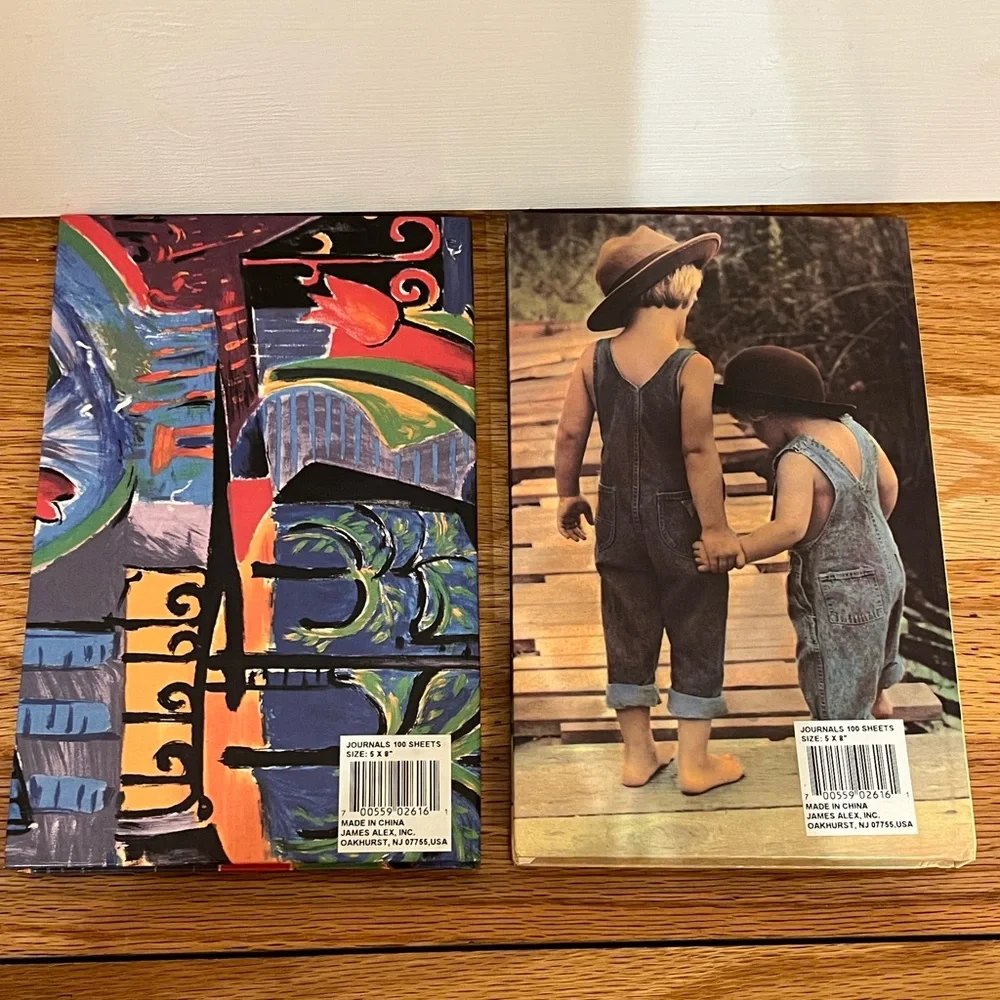 NEW - 2 Hard Cover Journals